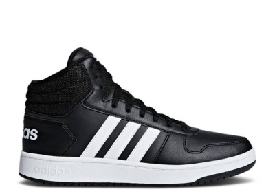 

Mid Black White, Adidas Hoops 2 Mid Black White