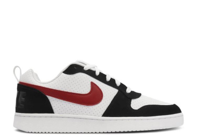 

White Black Red, Nike Court Borough Low White Black Red