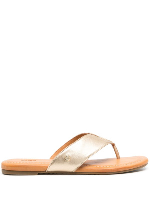 

Carey leather flip flops, UGG Carey leather flip flops