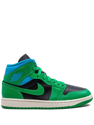 

1 Mid "Lucky Green/Aquatone" sneakers, Jordan 1 Mid "Lucky Green/Aquatone" sneakers