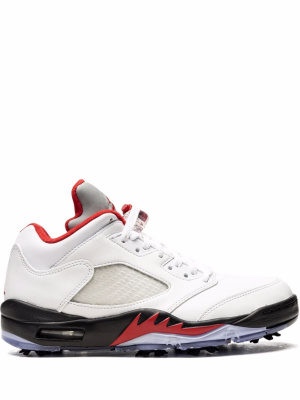 

5 Low Golf "Fire Red - Silver Tongue" sneakers, Jordan 5 Low Golf "Fire Red - Silver Tongue" sneakers