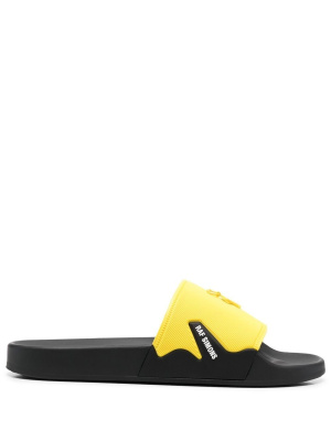 

Embossed-logo sliders, Raf Simons Embossed-logo sliders