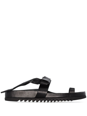 

Granola leather sandals, Rick Owens Granola leather sandals