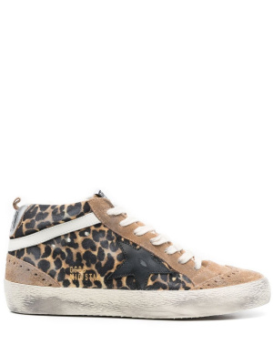 

Mid Star high-top sneakers, Golden Goose Mid Star high-top sneakers