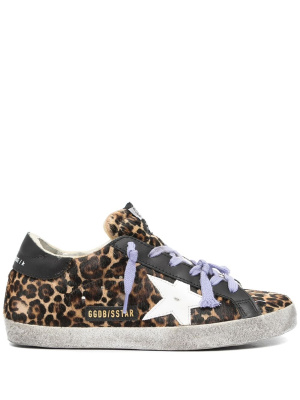 

Star-patch lace-up sneakers, Golden Goose Star-patch lace-up sneakers