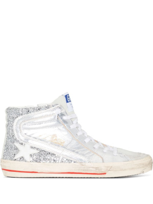 

Logo-patch lace-up sneakers, Golden Goose Logo-patch lace-up sneakers