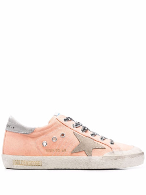 

Star-patch lace-up sneakers, Golden Goose Star-patch lace-up sneakers