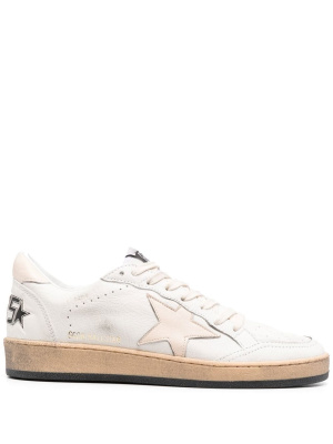 

White Ball Star Low-Top Sneakers, Golden Goose White Ball Star Low-Top Sneakers