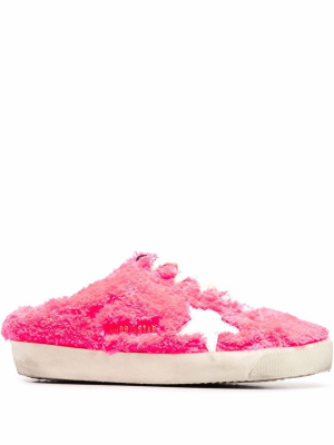 

Shearling lace-up slippers, Golden Goose Shearling lace-up slippers