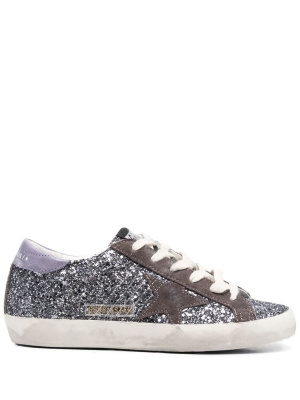 

Super-Star glitter sneakers, Golden Goose Super-Star glitter sneakers