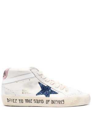 

Mid Star lace-up sneakers, Golden Goose Mid Star lace-up sneakers