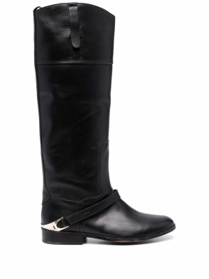 

Knee-length leather boots, Golden Goose Knee-length leather boots