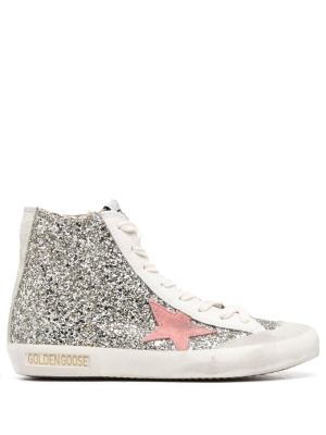 

Francy high-top glitter sneakers, Golden Goose Francy high-top glitter sneakers