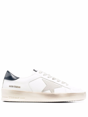 

Star-patch lace-up sneakers, Golden Goose Star-patch lace-up sneakers