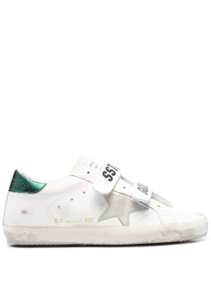 

Old School touch-strap sneaekrs, Golden Goose Old School touch-strap sneaekrs