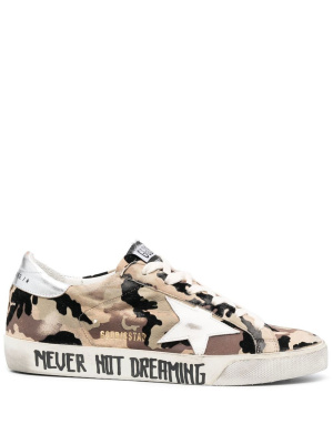 

Superstar camouflage low-top sneakers, Golden Goose Superstar camouflage low-top sneakers