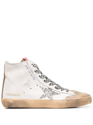 

High-top leather sneakers, Golden Goose High-top leather sneakers
