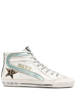 

Star-patch lace-up sneakers, Golden Goose Star-patch lace-up sneakers