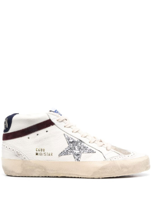 

Mid-Star leather sneakers, Golden Goose Mid-Star leather sneakers