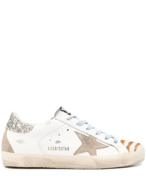 

Star-patch lace-up sneakers, Golden Goose Star-patch lace-up sneakers