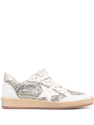 

Ball Star glitter low-top sneakers, Golden Goose Ball Star glitter low-top sneakers