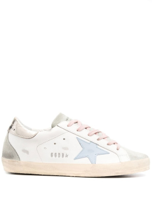 

Patch-detail lace-up sneakers, Golden Goose Patch-detail lace-up sneakers