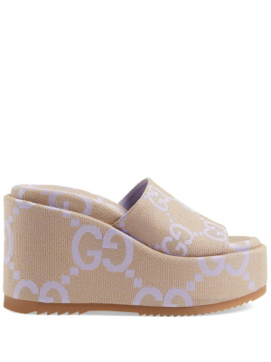 

GG platform sandals, Gucci GG platform sandals