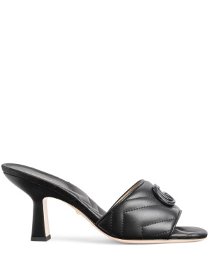 

Double G 75mm slide sandal, Gucci Double G 75mm slide sandal