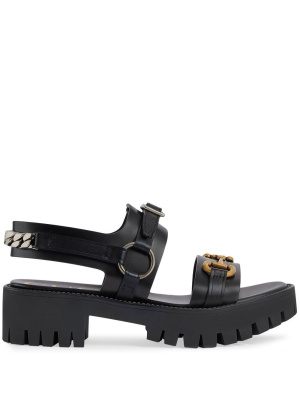 

Horsebit-detail sandals, Gucci Horsebit-detail sandals