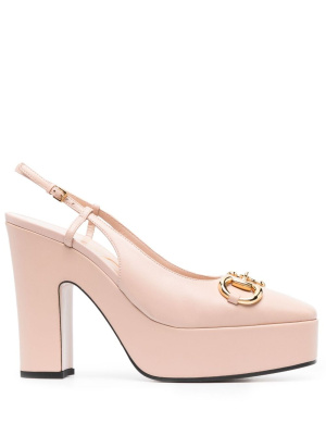 

125mm platform pumps, Gucci 125mm platform pumps