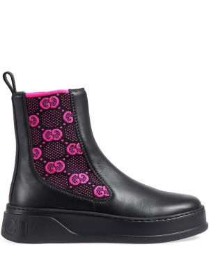

GG Supreme chelsea boots, Gucci GG Supreme chelsea boots