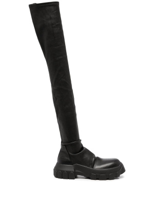 

Thigh-length leather boots, Rick Owens Thigh-length leather boots