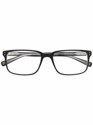 

Rectangle-frame logo-print glasses, Nike Rectangle-frame logo-print glasses