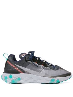 

React Element 87 "Black/Midnight Navy" sneakers, Nike React Element 87 "Black/Midnight Navy" sneakers