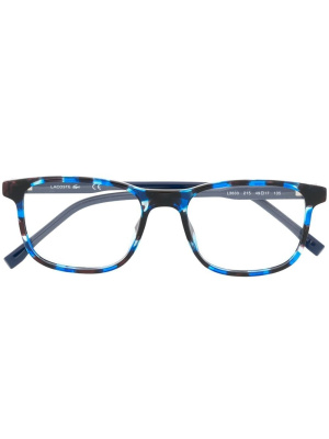 

Colour-block square-frame glasses, Lacoste Colour-block square-frame glasses