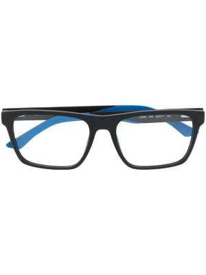 

Rectangle-frame two-tone glasses, Lacoste Rectangle-frame two-tone glasses