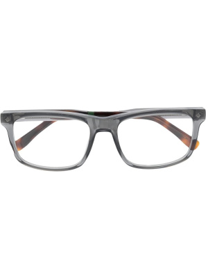 

Rectangle-frame two-tone glasses, Lacoste Rectangle-frame two-tone glasses