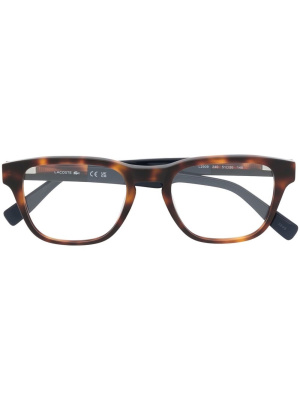 

Rectangle-frame two-tone glasses, Lacoste Rectangle-frame two-tone glasses