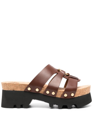 

Owena 70mm slip-on mules, Chloé Owena 70mm slip-on mules