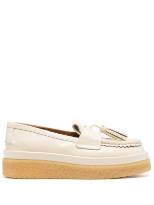 

Jamie tassel-embellished platform loafers, Chloé Jamie tassel-embellished platform loafers