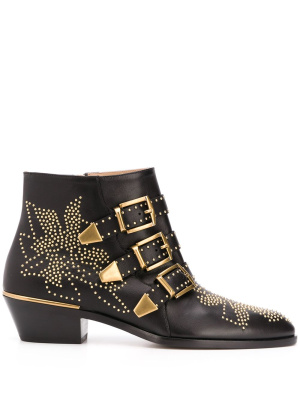 

Susanna 30mm studded ankle boots, Chloé Susanna 30mm studded ankle boots