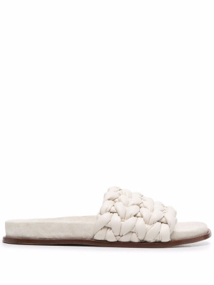 

Woven flat slides, Chloé Woven flat slides