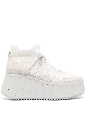 

Nama platform-wedge sneakers, Chloé Nama platform-wedge sneakers