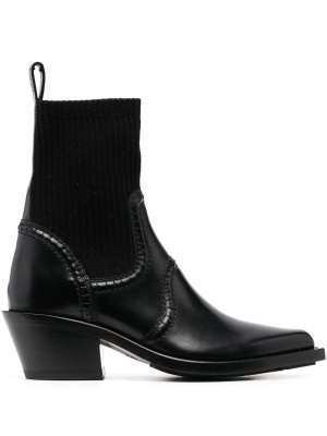 

Nellie 60mm leather ankle boots, Chloé Nellie 60mm leather ankle boots