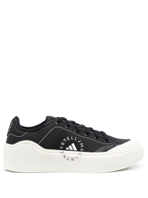 

Logo print lace-up sneakers, Adidas by Stella McCartney Logo print lace-up sneakers
