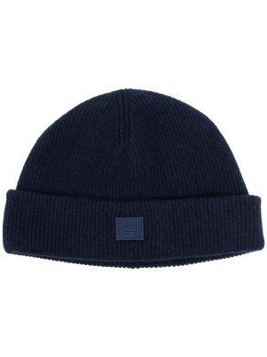 

Small face logo beanie, Acne Studios Small face logo beanie