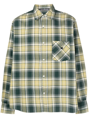 

Check-pattern cotton shirt, Acne Studios Check-pattern cotton shirt