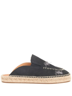 

Rope-sole leather mule, Maison Margiela Rope-sole leather mule
