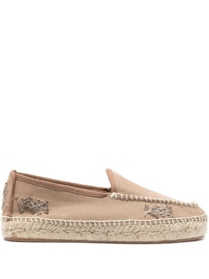 

Embroidered-motif espadrilles, Maison Margiela Embroidered-motif espadrilles