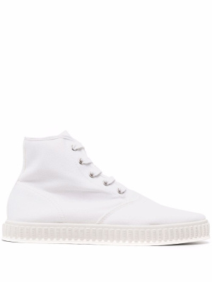 

High-top cotton sneakers, Maison Margiela High-top cotton sneakers